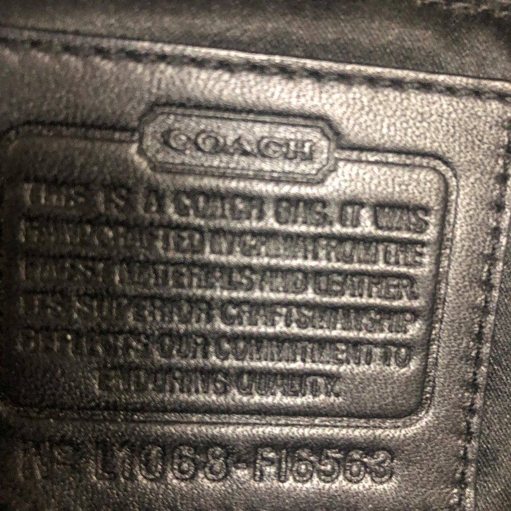 Coach Horse &Carriage East West Tote F16563* RARE - Picture 8 of 12